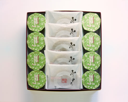 P-10ふわっどら・和風ぷりん詰め合わせ(粒5・抹茶8)