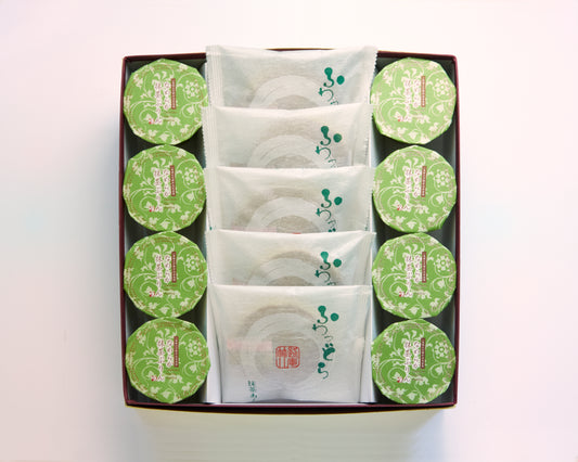 P-12ふわっどら・和風ぷりん詰め合わせ(抹茶あん5・抹茶ぷりん8)