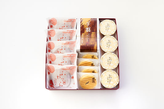 F-1芳醇詰め合わせ(風雅バニラ・芳醇・ふわっどら粒・なめらかぷりん)