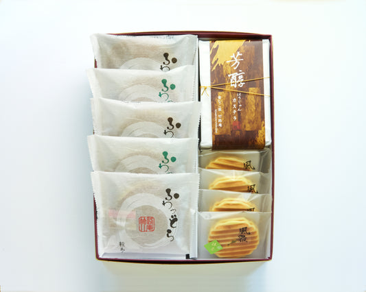 F-9芳醇詰め合わせ(風雅2種・芳醇・ふわっどら2種))