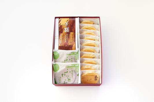 F-4芳醇詰め合わせ（風雅ﾊﾞﾆﾗ・芳醇・ふわっどら白小豆）