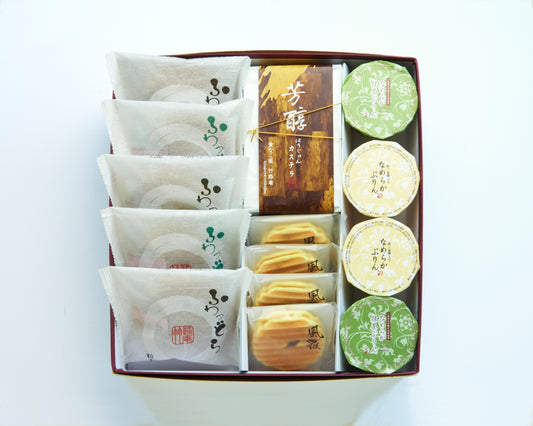 F-2芳醇詰め合わせ(風雅バニラ・芳醇・ふわっどら2種・ぷりん2種)