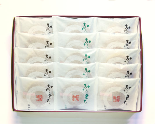 D-3ふわっどら詰め合わせ(粒10・抹茶5)