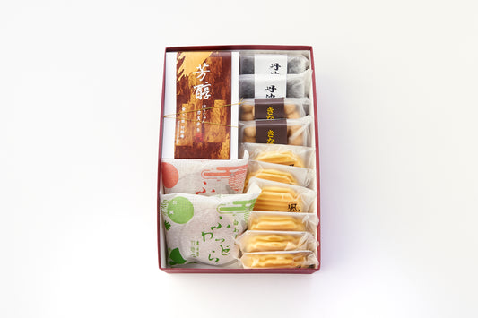 F-3芳醇詰め合わせ（風雅ﾊﾞﾆﾗ・豆２種・芳醇・ふわっどら2種）