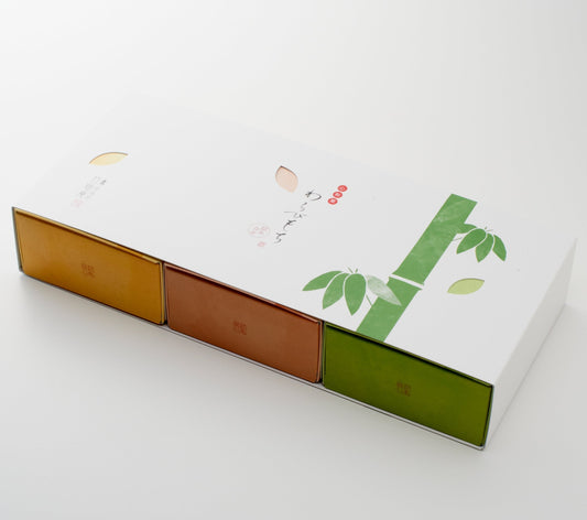 H-7日持ちわらび餅詰め合わせ(プレーン・黒糖・抹茶きなこ)